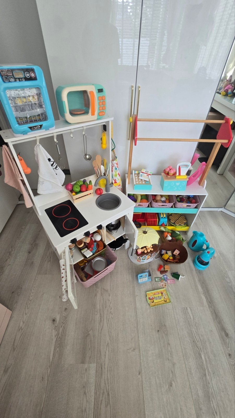 Ikea Speelkeuken & Marktkraam met Veel Accessoires, Ophalen, Zo goed als nieuw, Jongen of Meisje
