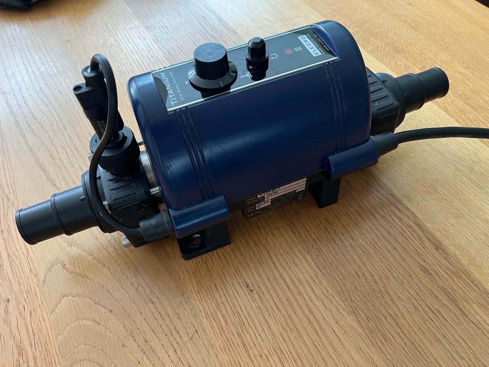 Zwembadverwarming Electro Nano Pro 3 kW eenfasig 230 V, Ophalen of Verzenden, Zo goed als nieuw, Verwarming