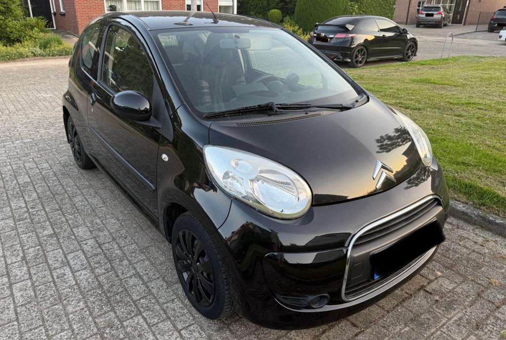 Citroën C1 2009 | Airco | CarPlay | elek. ramen | 137.000 km, C1, Zwart, Handgeschakeld, Particulier