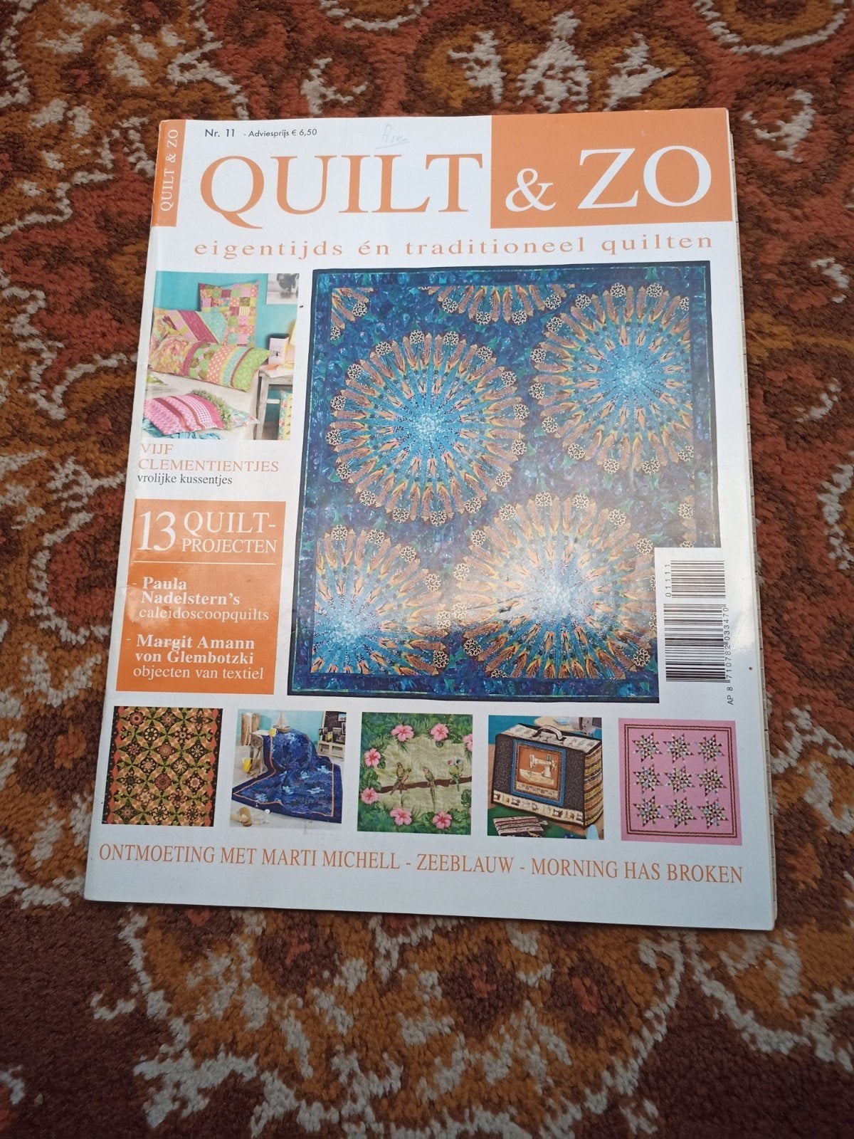 3 magazine van quilt en zo, Ophalen of Verzenden, Zo goed als nieuw, Overige onderwerpen