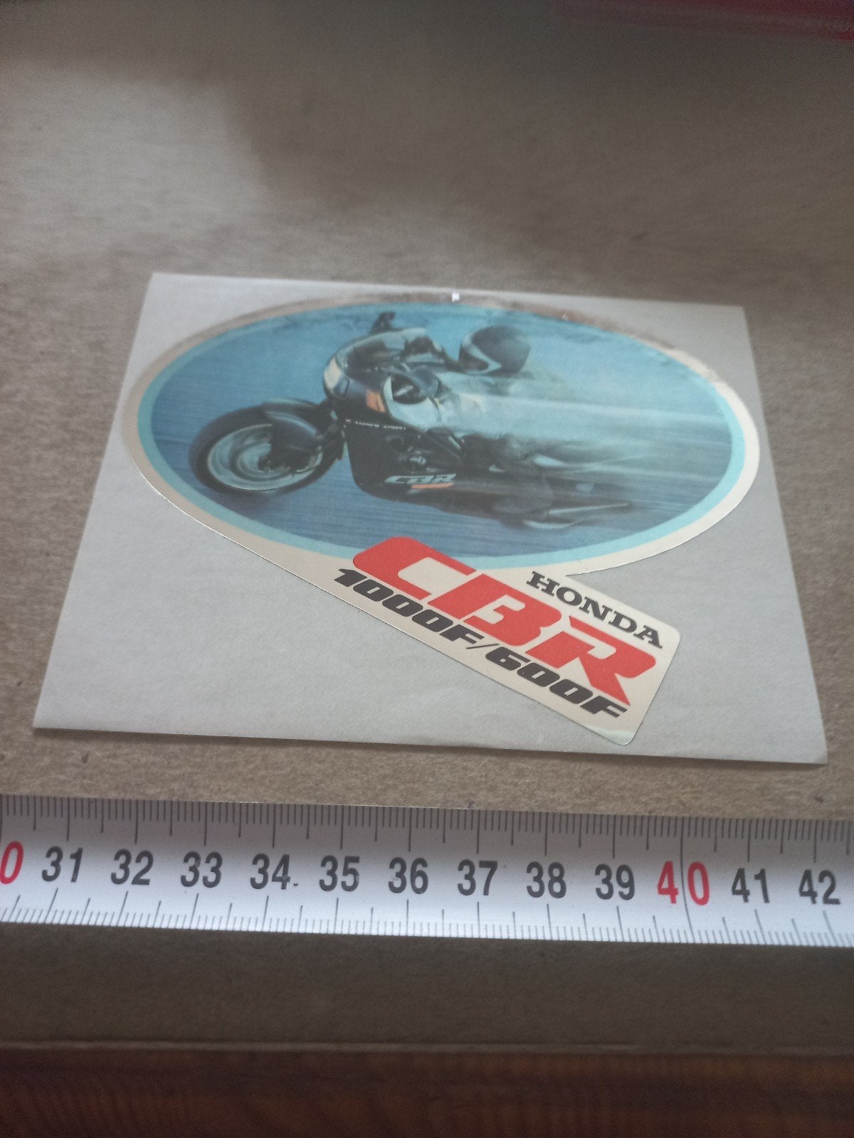 Honda CBR 1000F/600F sticker - Vintage motorfiets sticker, Ophalen of Verzenden