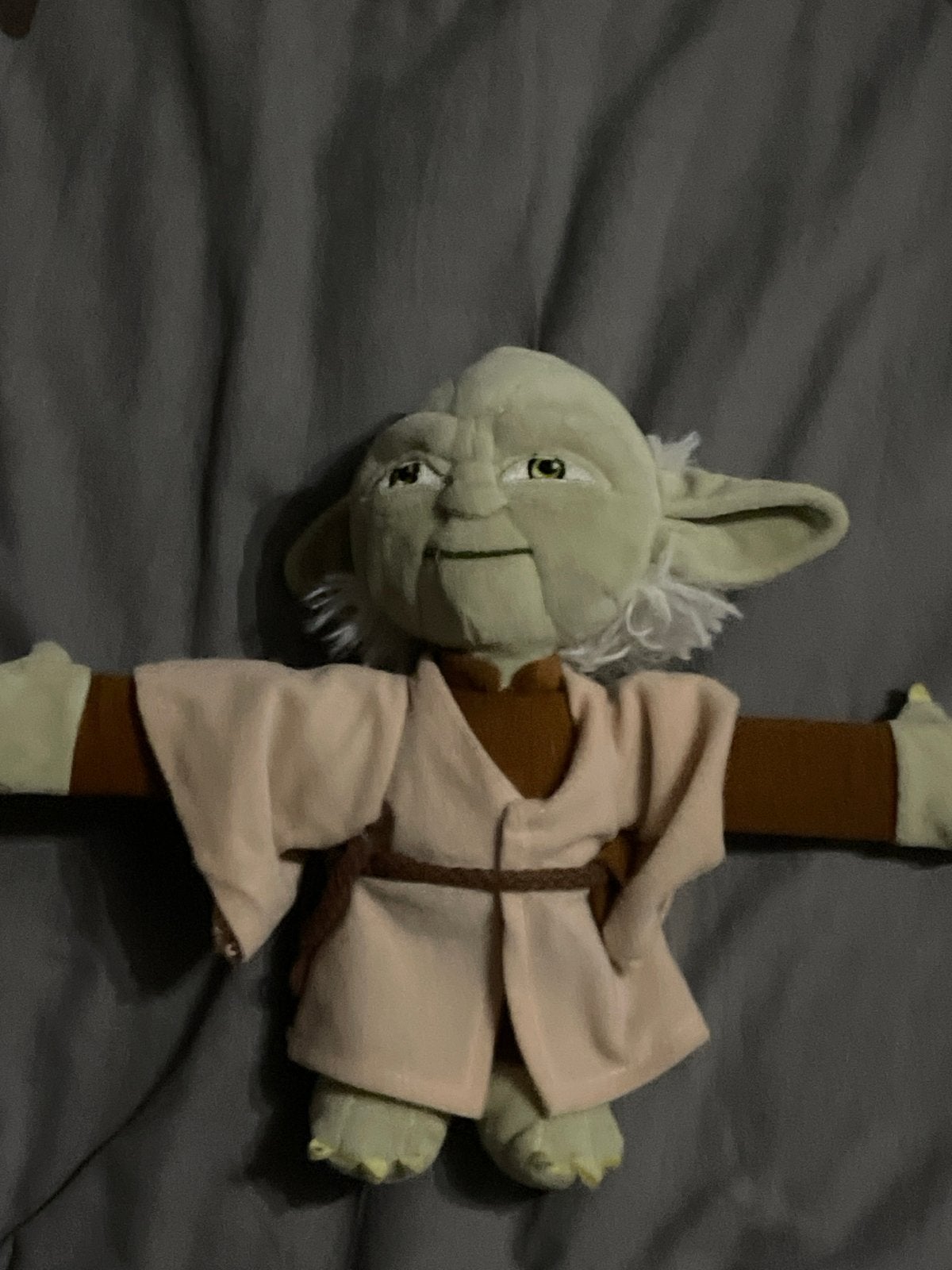 Star Wars Yoda Knuffel - Origineel en in goede staat, Ophalen, Overige typen, Zo goed als nieuw, Middelgroot (20 tot 80 cm)
