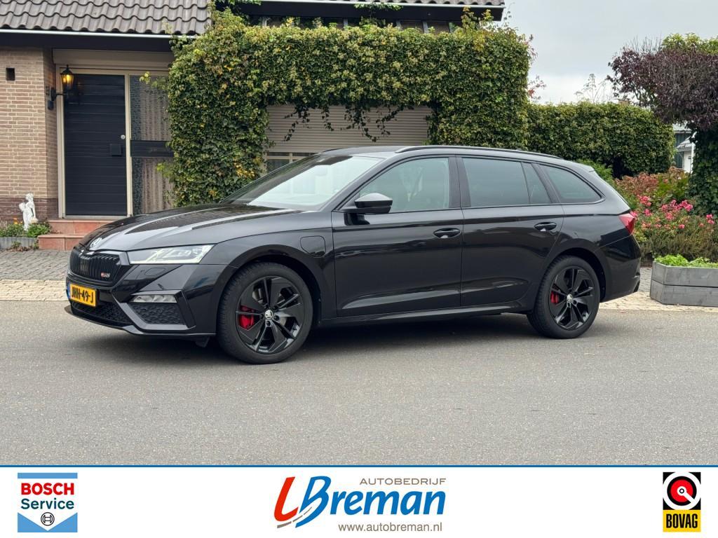 Skoda OCTAVIA 1.4 TSI IV RS PHEV Combi HUD standkachel, Auto's, Skoda, Automaat, Gebruikt, Huisgarantie, Met garantie (alle)