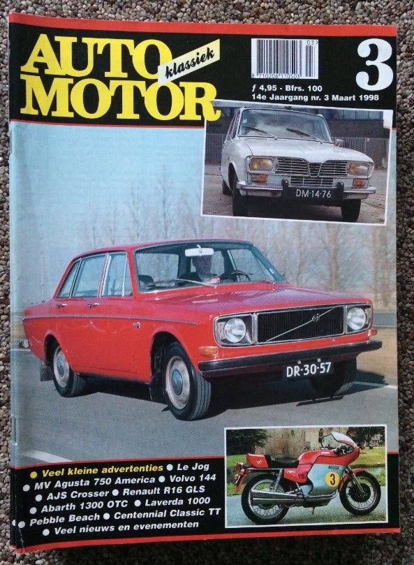 AMK: Volvo 144, Renault 16, MV Agusta 750, Laverda 1000, Ophalen of Verzenden, Zo goed als nieuw, Algemeen
