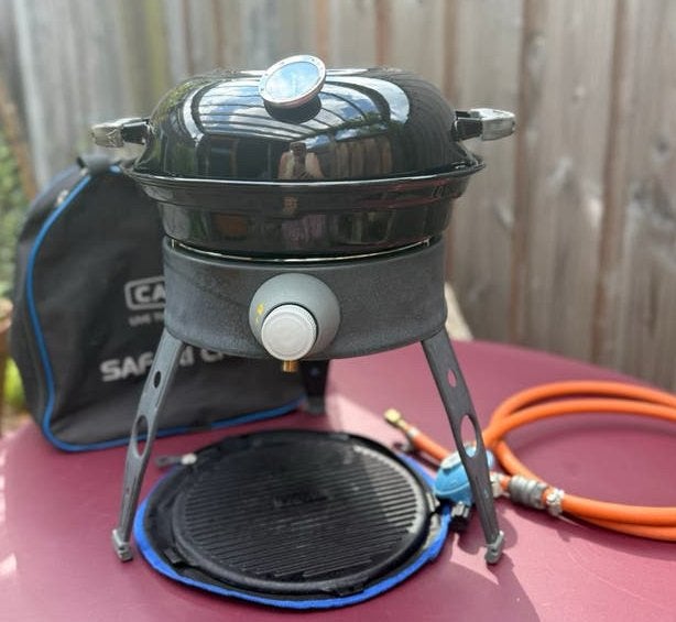 CADAC safari chef, Ophalen, Gebruikt