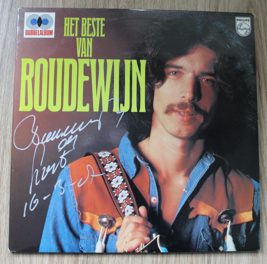 Boudewijn de Groot - Het Beste van Boudewijn - GESIGNEERD!!, Ophalen of Verzenden, Gebruikt, Overige formaten, Pop