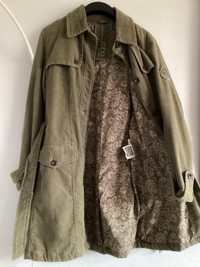 Soho winterjas Nieuw! Mt. 40 Legergroen € 50,00., Maat 38/40 (M), Ophalen of Verzenden, Groen, Soho