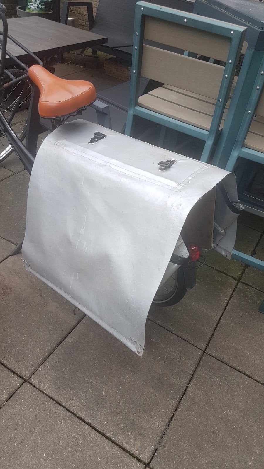 Grote fietstassen voor folders of kranten 10€, Ophalen, Gebruikt