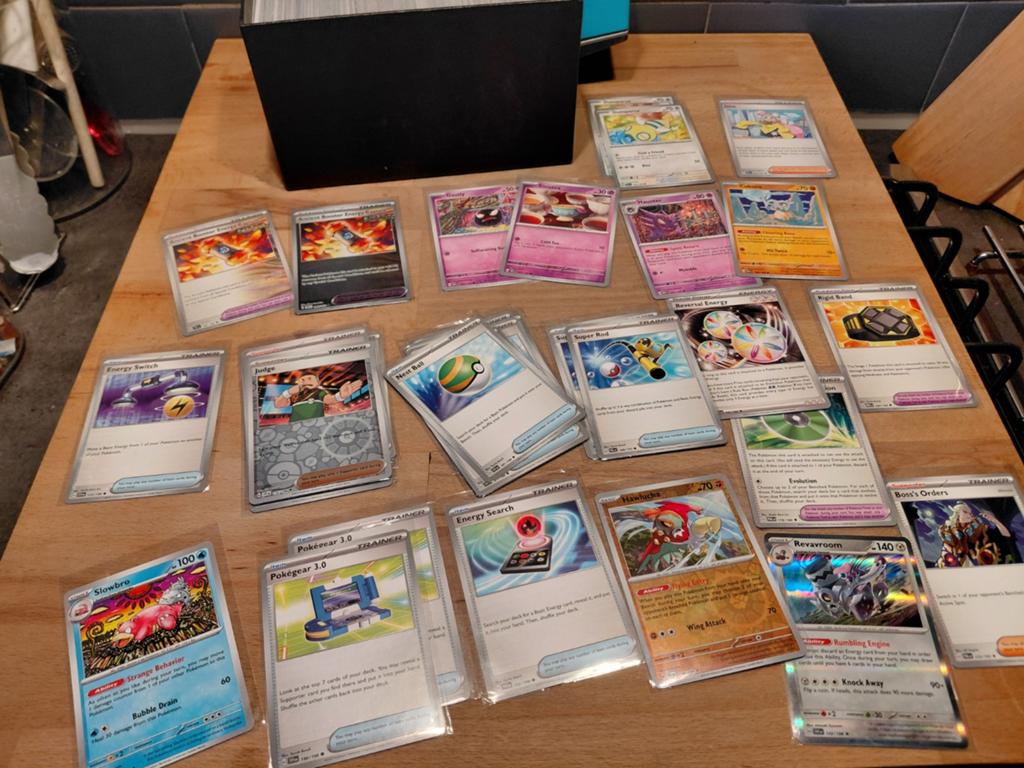 Box Pokémon kaarten (Box 4), Ophalen of Verzenden, Gebruikt, Meerdere kaarten