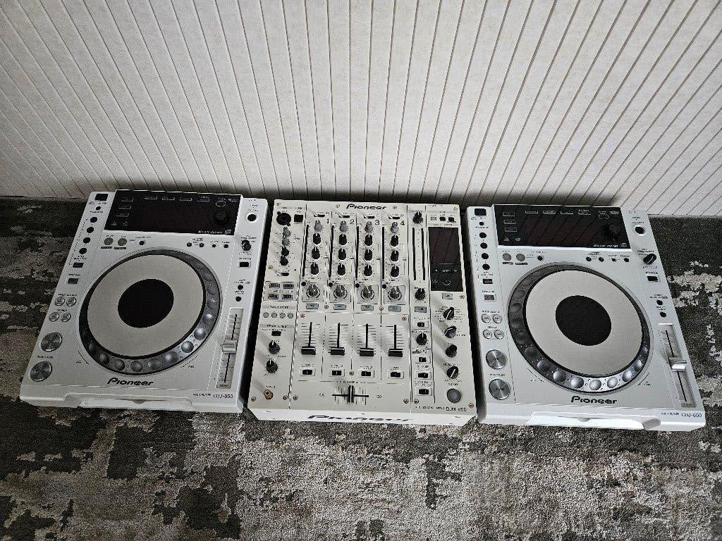 2x Pioneer CDJ-850-W + DJM-850-W, Ophalen, Gebruikt, Pioneer