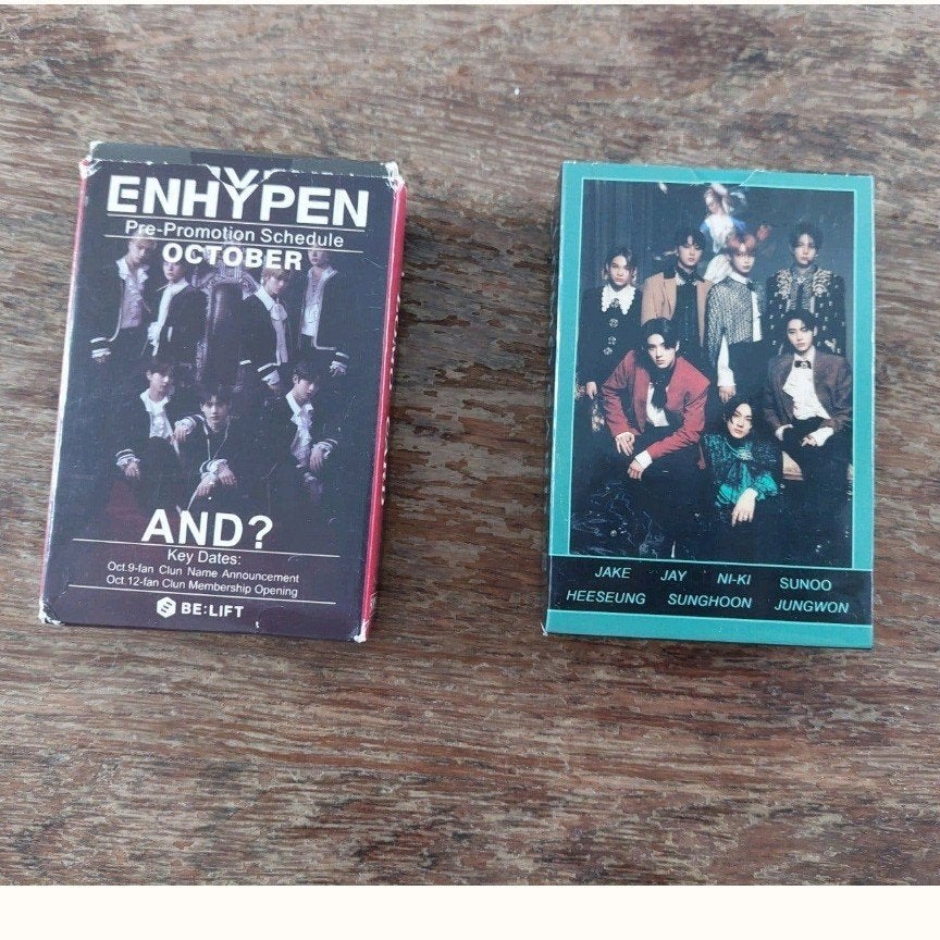 Enhypen Lomocards, Ophalen of Verzenden, Zo goed als nieuw, Foto of Kaart