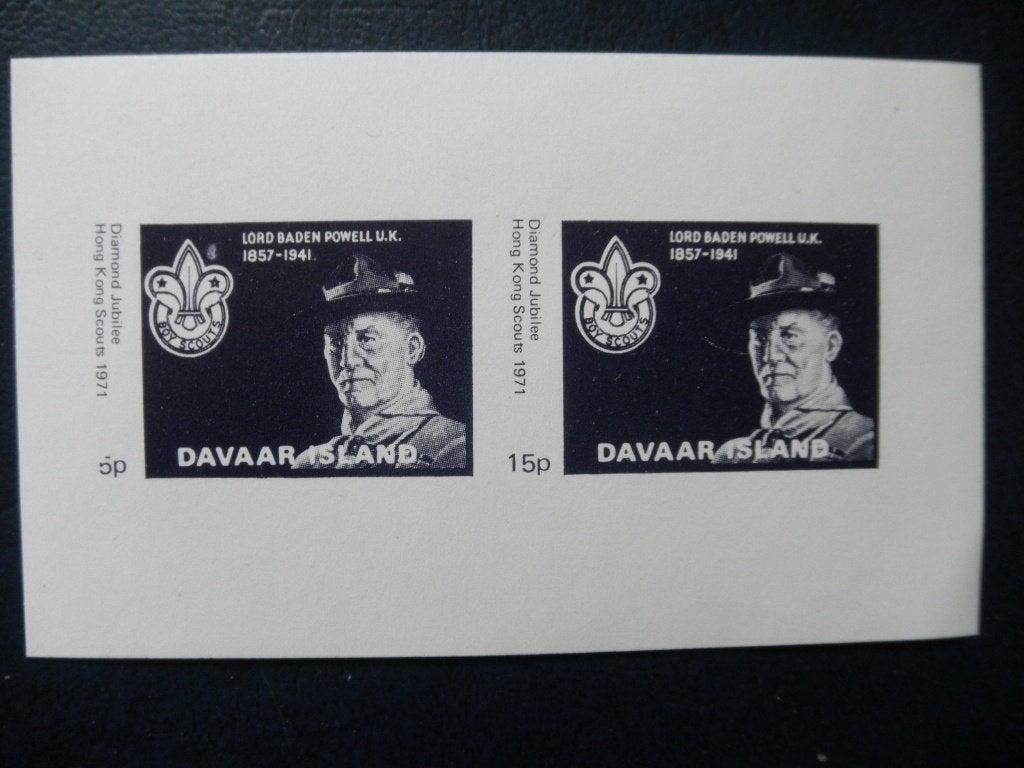 Postzegels scouting Schotland Davaar Island 1971 postfris., Ophalen of Verzenden, Postfris
