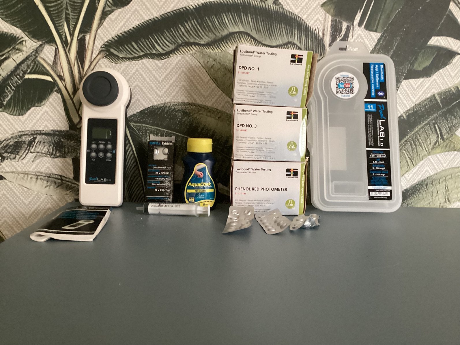 Pool Lab Zwembadtester 1.0, Tuin en Terras, Zwembad-toebehoren, Ophalen of Verzenden, Zo goed als nieuw