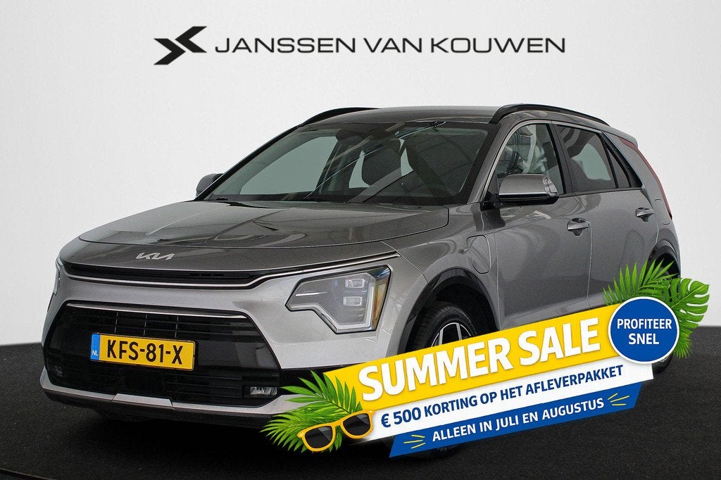 Kia Niro 1.6 GDi PHEV DynamicPlusLine Elektrisch Verstelbare, Auto's, Kia, Bedrijf, Te koop, Niro, ABS, Achteruitrijcamera, Adaptive Cruise Control