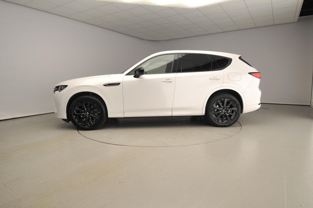 Mazda CX-60 2.5 e-SkyActiv PHEV Homura | Pano | HUD | 360 ca, Auto's, Mazda, Automaat, Gebruikt, 2500 kg, Wit