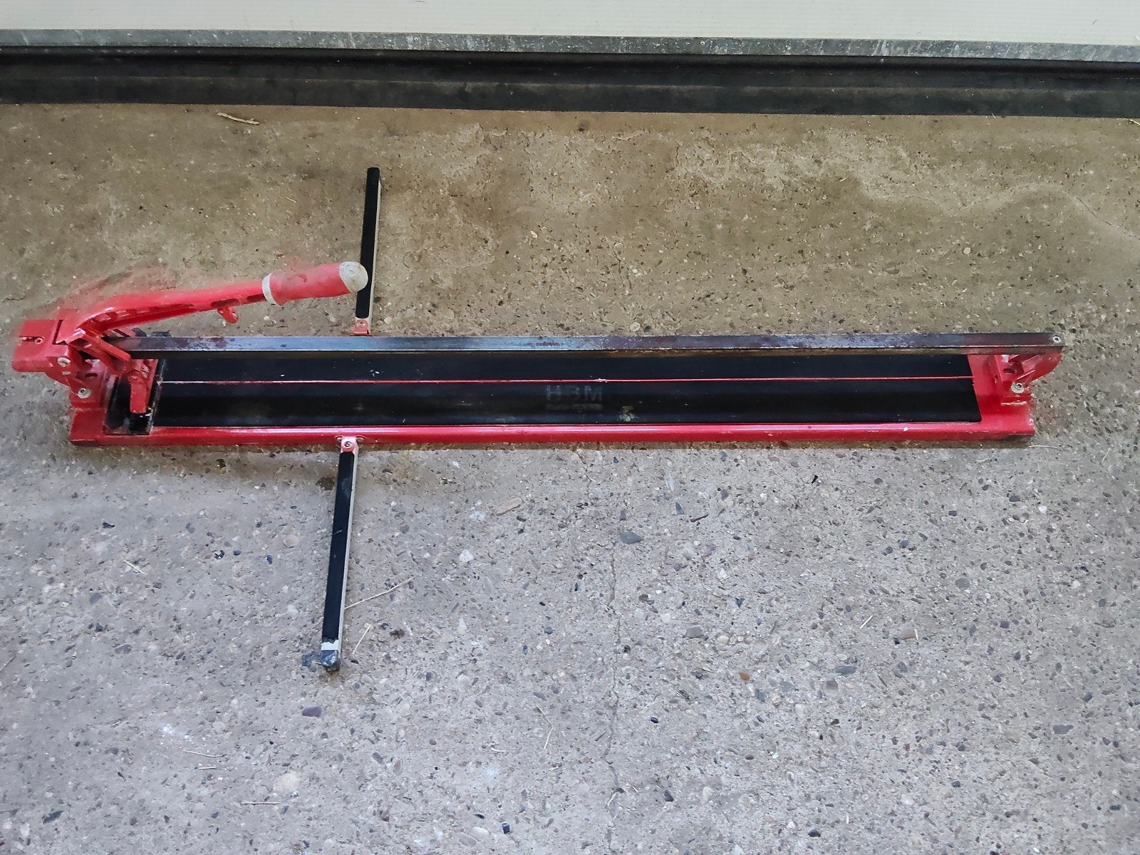 HBM Tegelsnijder 1200mm snijlengte, Doe-het-zelf en Verbouw, Gebruikt, 60 cm of meer, Overige typen, Ophalen of Verzenden