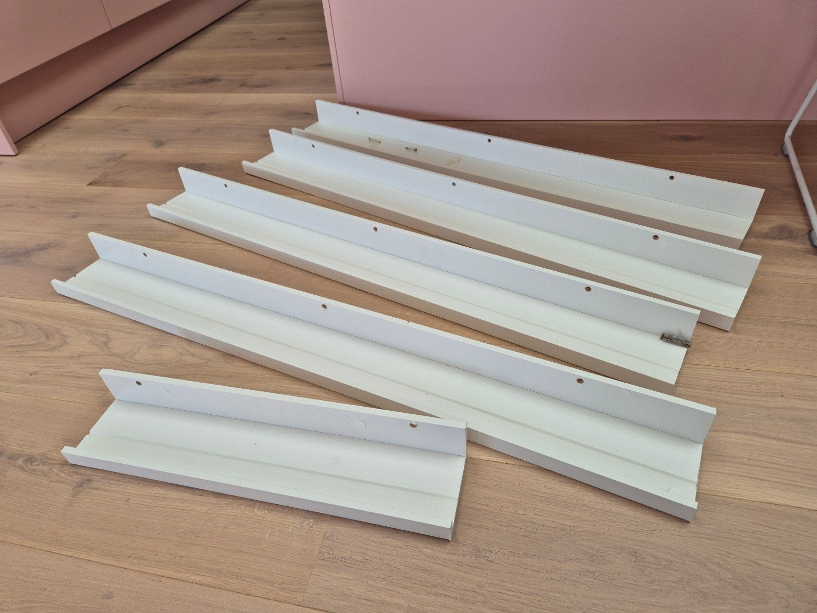 5x Mosslanda wandplank Ikea, Ophalen