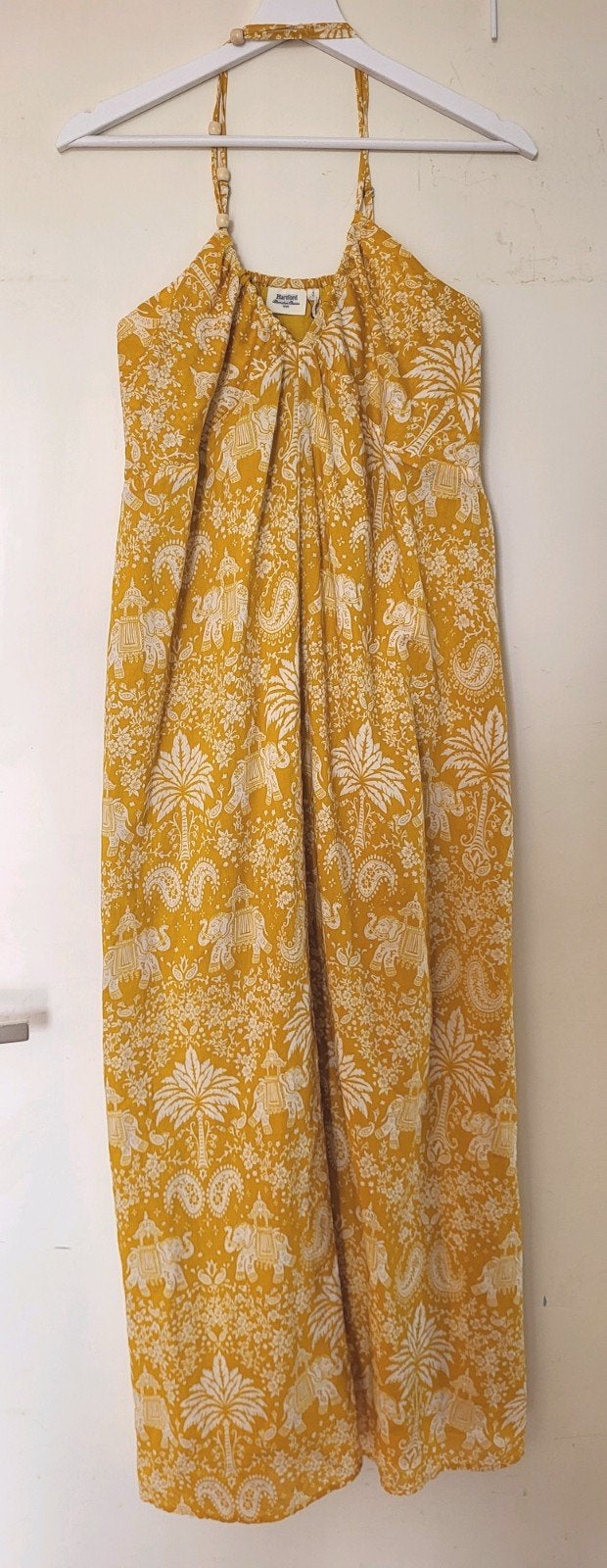 Hartford maxi jurk maat 36 of smalle 38 NIEUW, Geel, Pinko Ralph Lauren, Nieuw, Ophalen of Verzenden