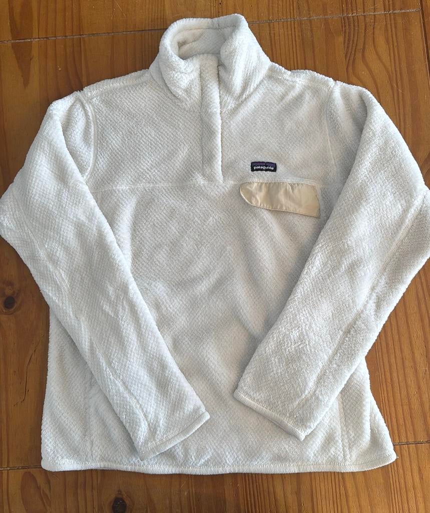 Patagonia Retro X Fleece Sweater, Ophalen of Verzenden, Zo goed als nieuw, Maat 38/40 (M), Wit