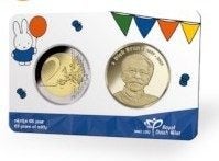 2 Euro Nederland 2020 - 65 jaar Nijntje - BU Coincard, Postzegels en Munten, Verzenden, Overige landen, 2 euro, Losse munt