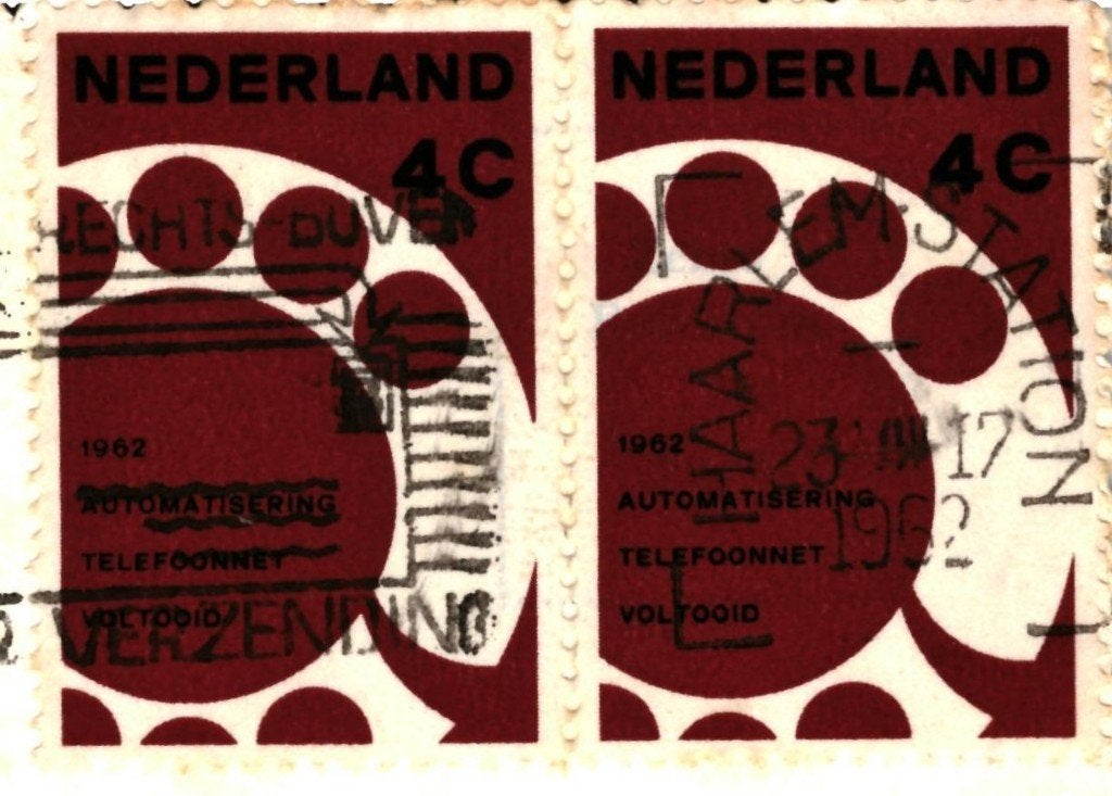 700232	Haarlem	1962 Spaarne	Gelopen met zegel, Ophalen of Verzenden, 1960 tot 1980, Gelopen, Noord-Holland