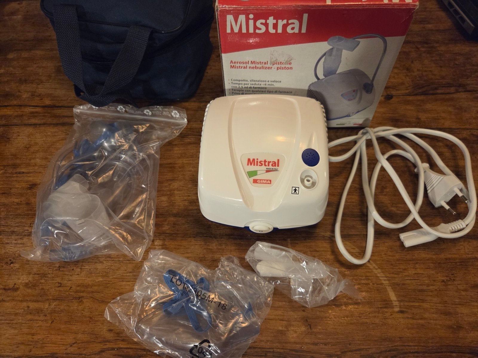 Titel:
GIMA Mistral Vernevelaar / Nebulizer, Ophalen of Verzenden, Zo goed als nieuw, Overige typen