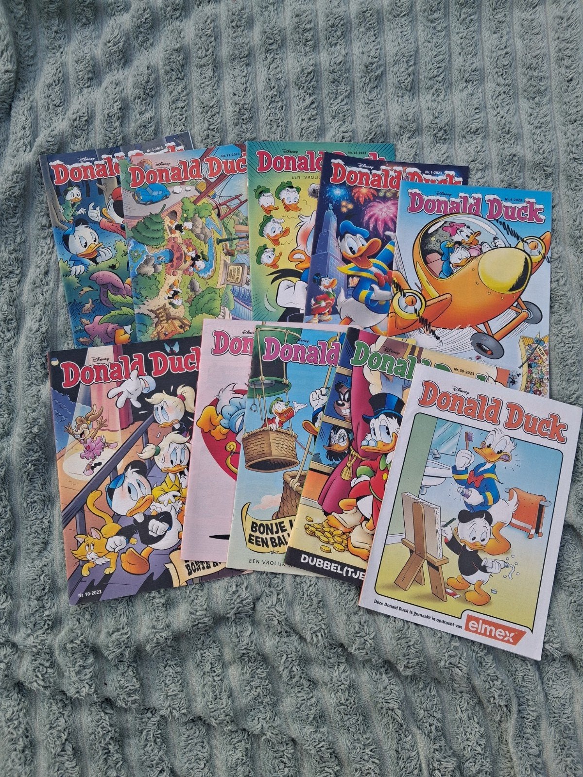 Donald Duck stripboeken - set van 10, Boeken, Stripboeken, Meerdere stripboeken, Ophalen, Gelezen, Walt Disney