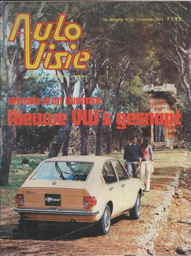 Autovisie 42 1973: Opel Kadett - VW Golf - Scirocco - Datsun, Boeken, Auto's | Folders en Tijdschriften, Gelezen, Algemeen, Ophalen of Verzenden