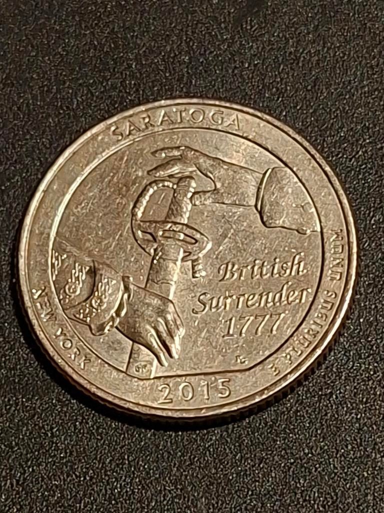 Saratoga jubileum quarter dollar, Ophalen of Verzenden