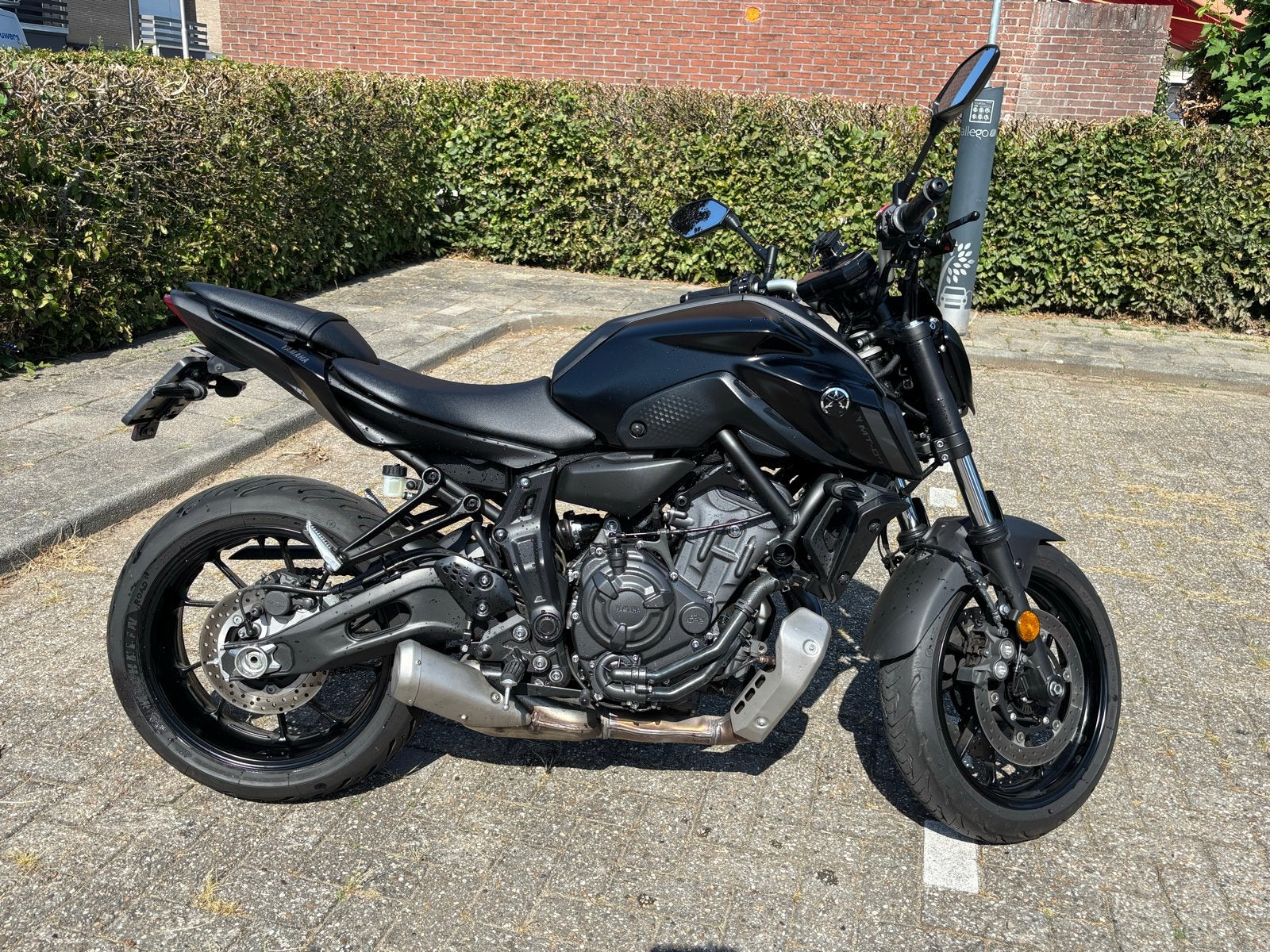 Yamaha MT-07 - 2021 - Naked Bike - Perfecte staat, Motoren, Motoren | Yamaha, 2 cilinders, Gebruikt, Particulier, Minimaal motorrijbewijs A2
