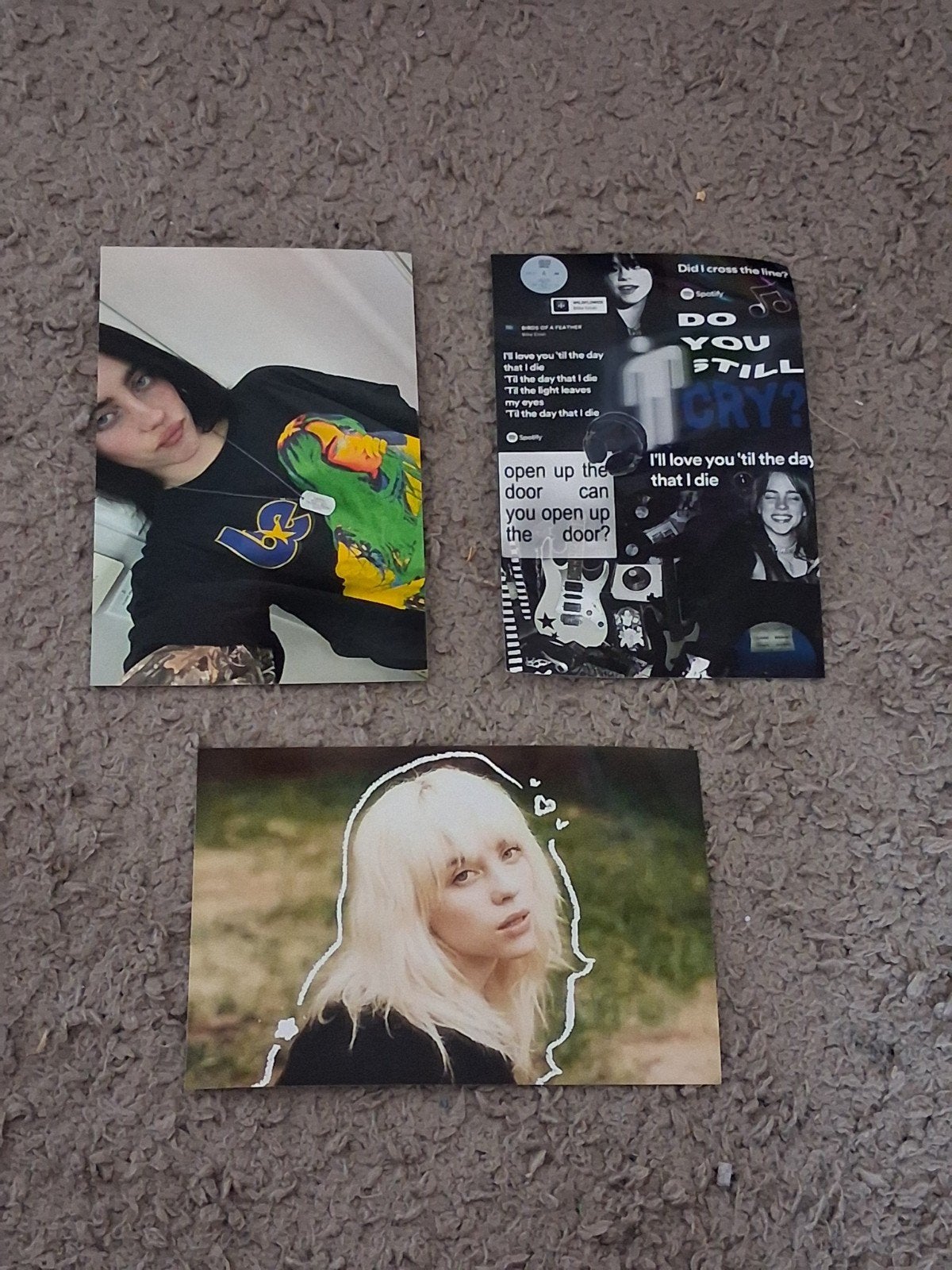 Billie Eilish Posters, Ophalen, Poster, Artwork of Schilderij