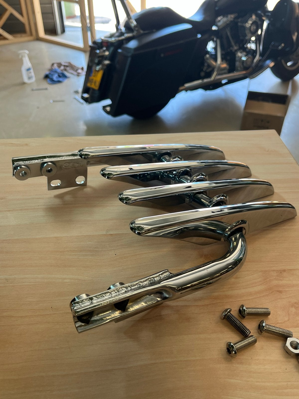 StreetGlide bagagedrager, Motoren, Onderdelen | Harley-Davidson, Ophalen, Nieuw