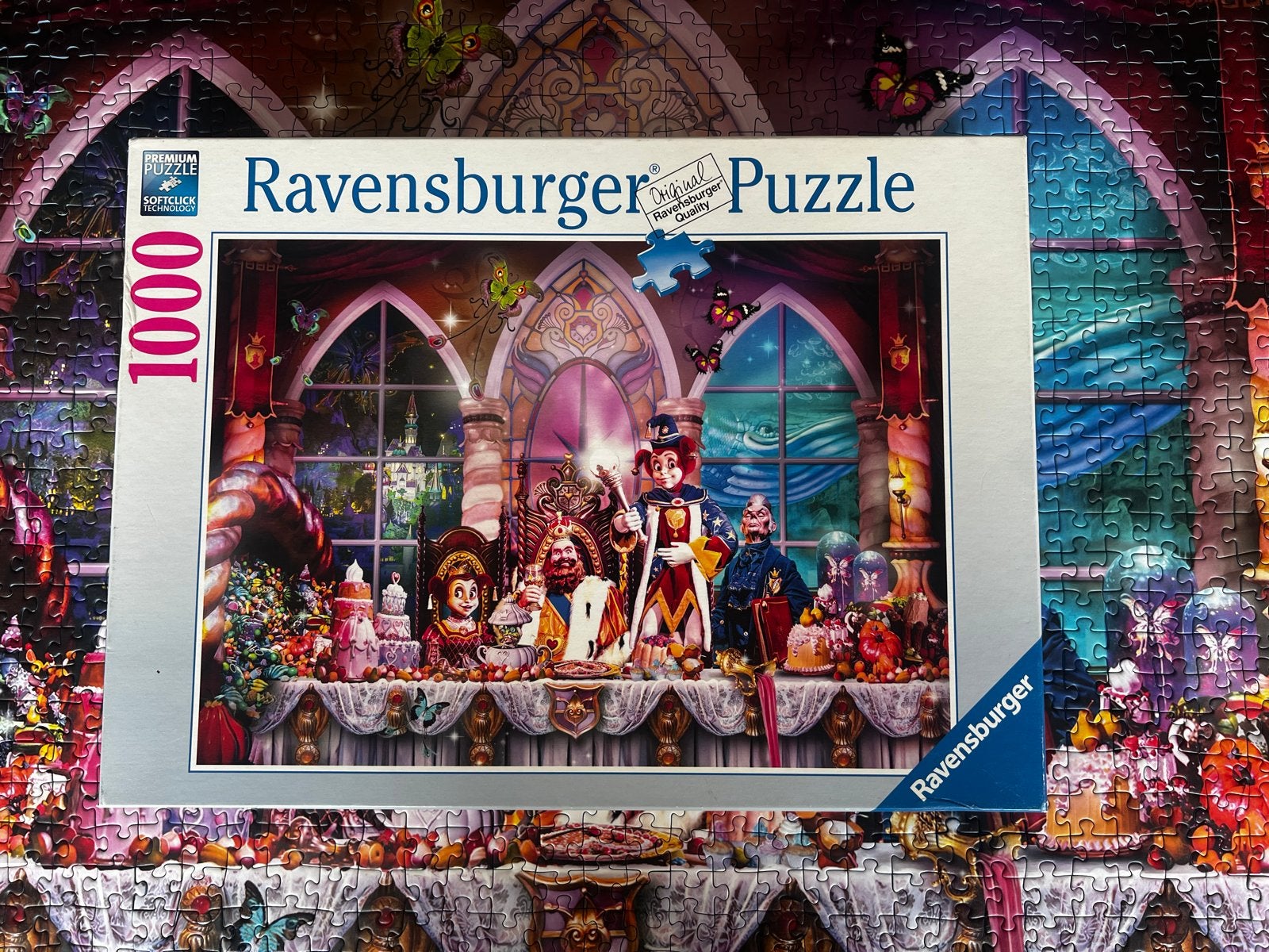 Ravensburger Efteling Puzzel 1000 stukjes, Ophalen of Verzenden, 500 t/m 1500 stukjes, Gebruikt, Legpuzzel