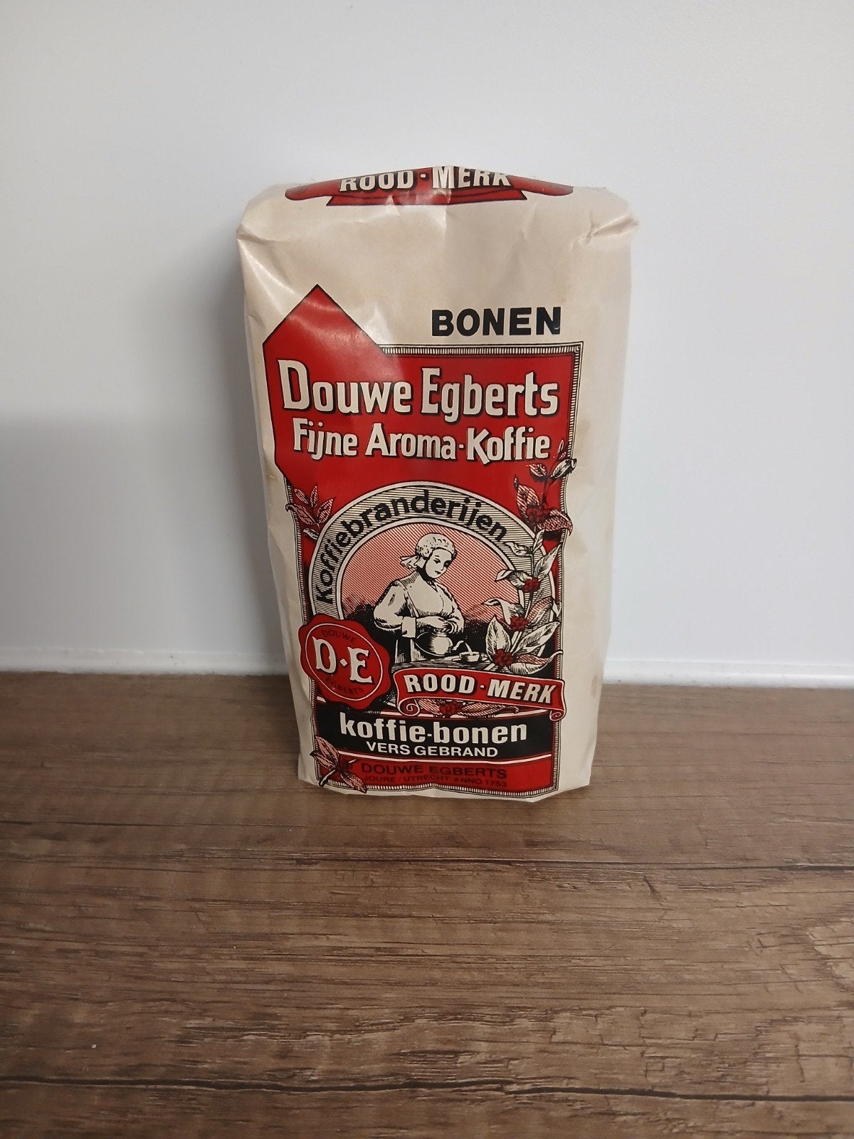 oud ongeopend Douwe Egberts koffiepak - Volledige inho, Ophalen of Verzenden