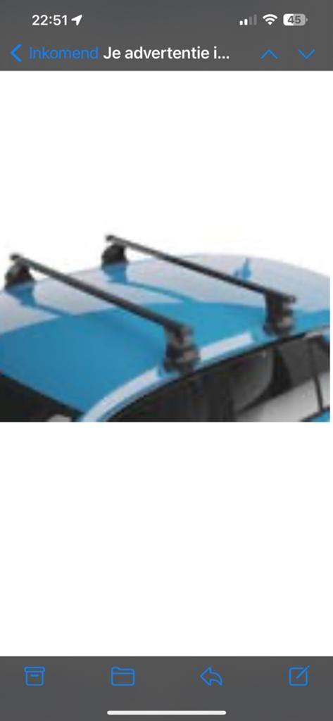 Dakdragers menabo fixkit, Auto diversen, Dakdragers, Ophalen