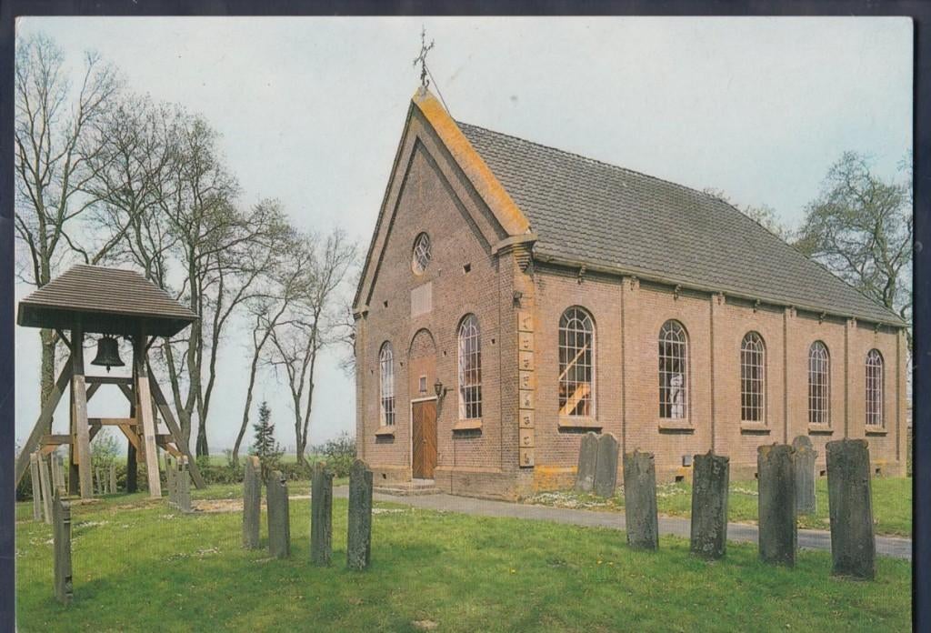 Appelscha Kerk Trefkerk met Klokkestoel 1989 Ongelopen, Verzenden, 1980 tot heden, Ongelopen, Friesland