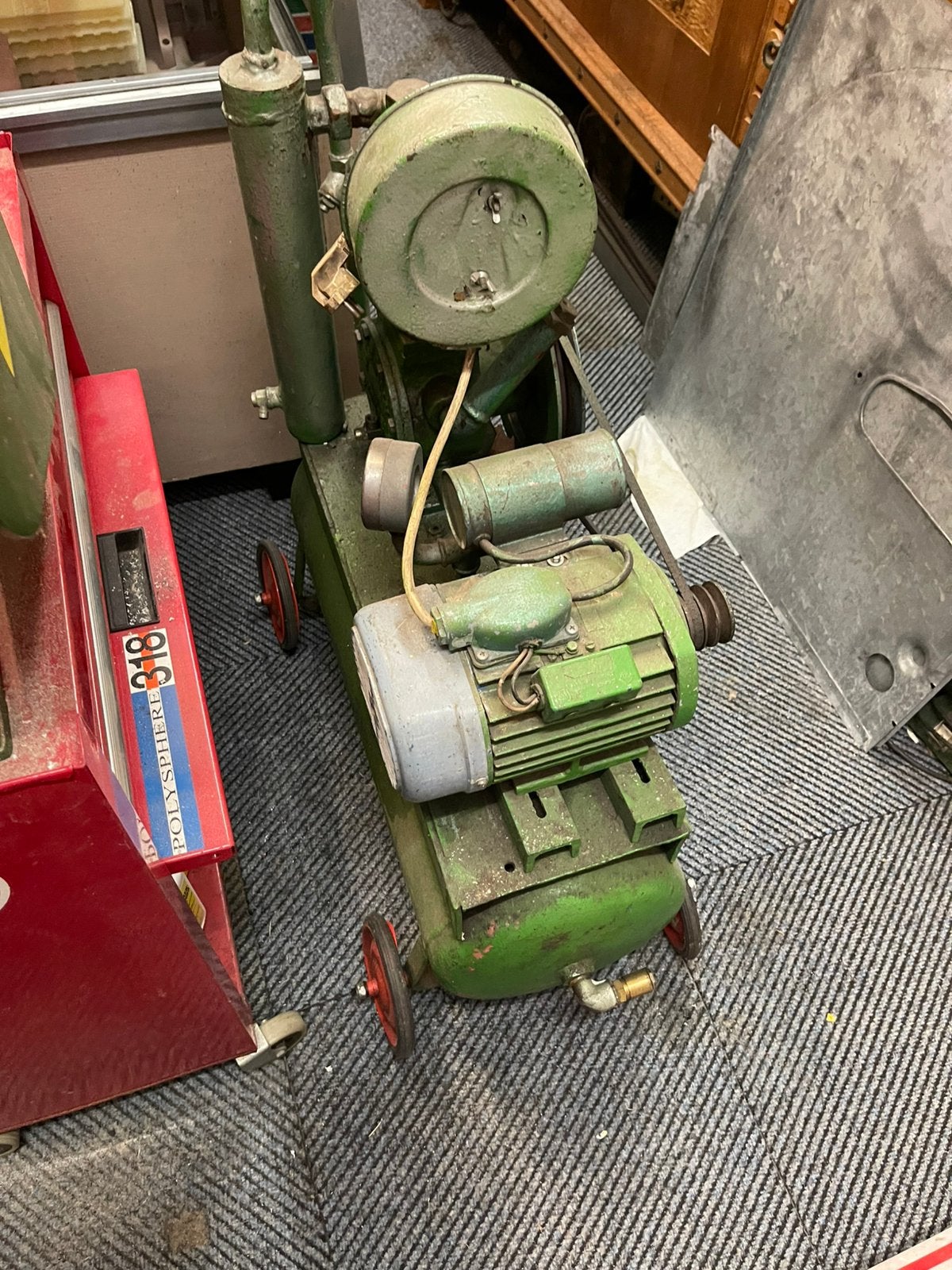 Compressor, Ophalen of Verzenden, Zo goed als nieuw, Minder dan 200 liter/min
