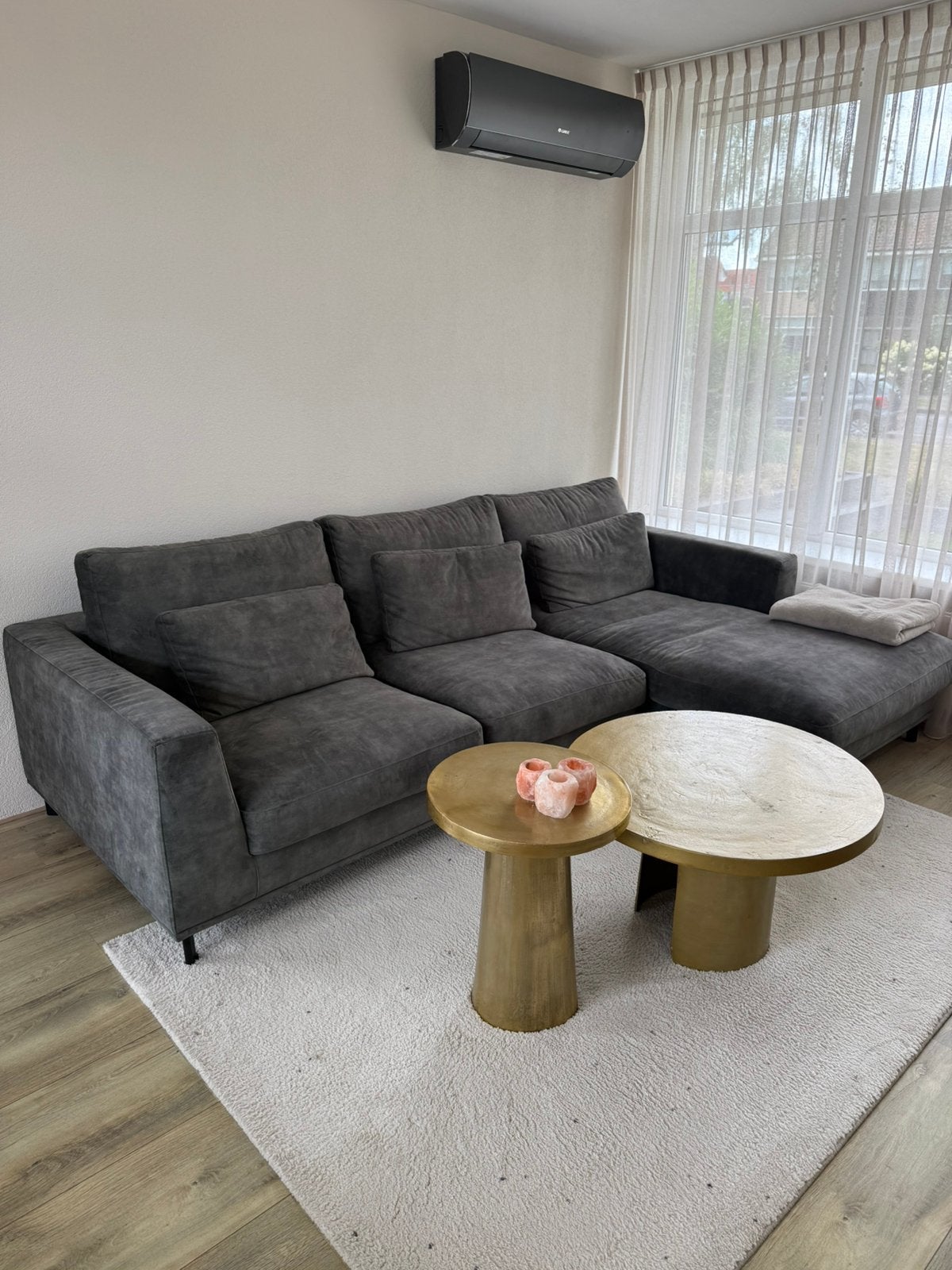 Sevn loungebank Carmen, Ophalen, 250 tot 300 cm, 100 tot 125 cm, Hoekbank