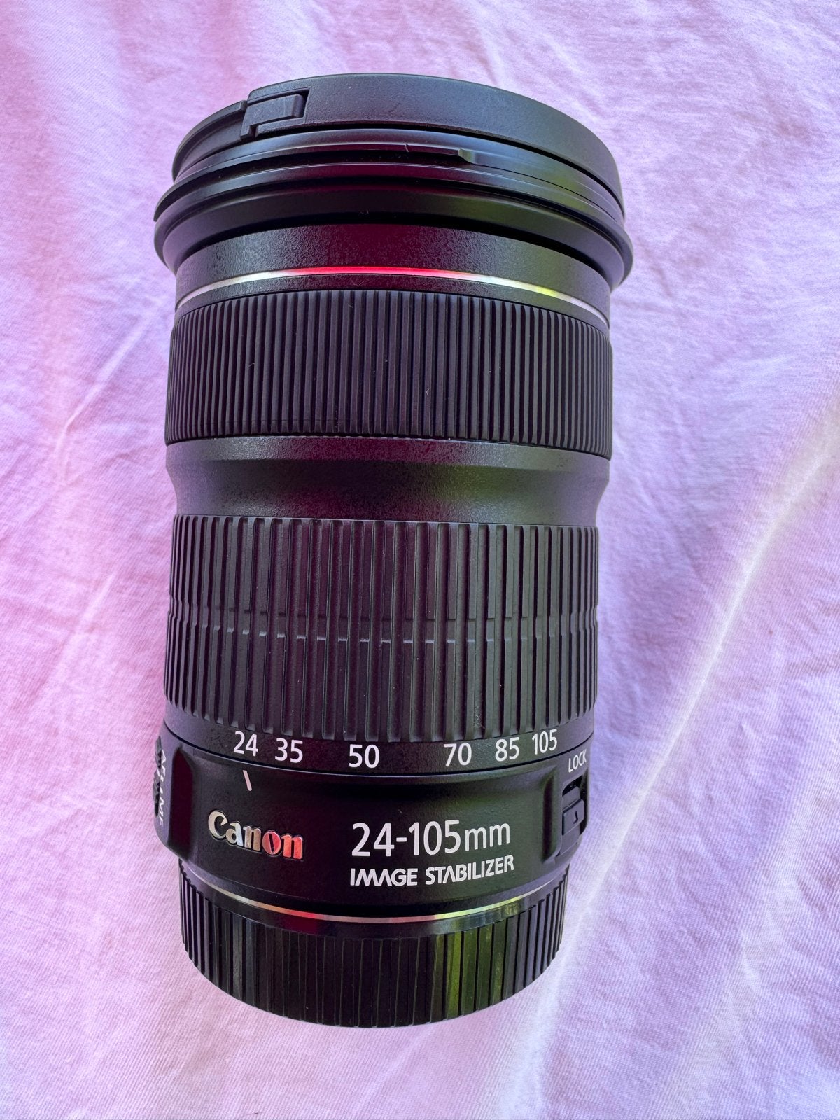 Canon EF 24-105mm f/3.5-5.6 IS STM Zoomlens, Audio, Tv en Foto, Fotografie | Lenzen en Objectieven, Ophalen, Zo goed als nieuw