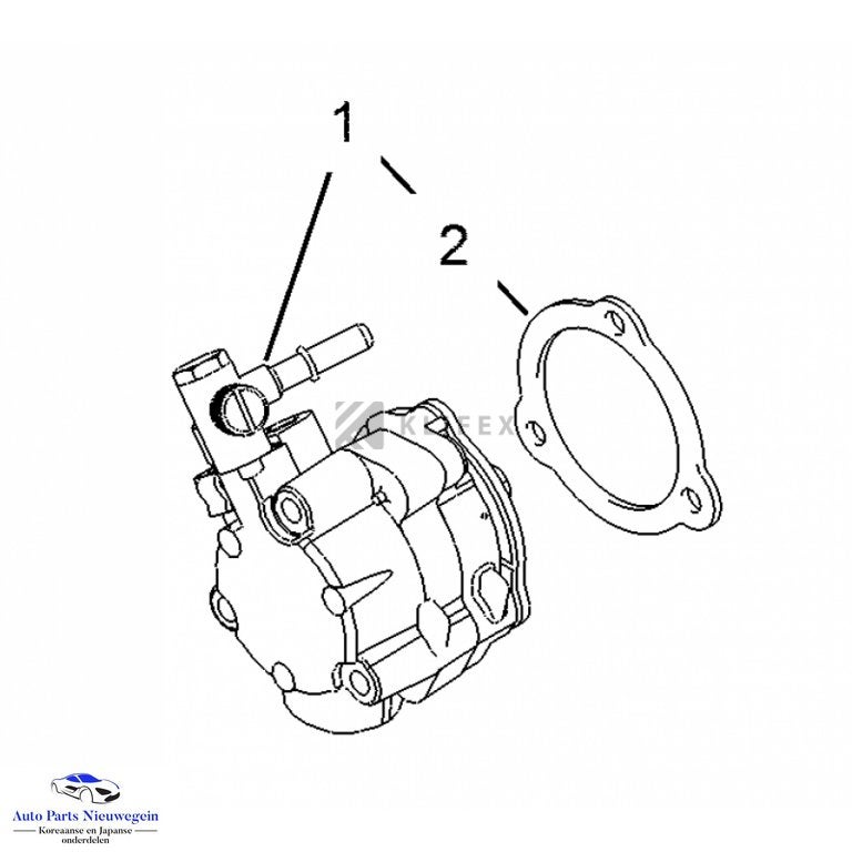 Pakking brandstofpomp Opel /Citroen/ Peugeot  93184030, Opel, Nieuw, Ophalen of Verzenden, Opel