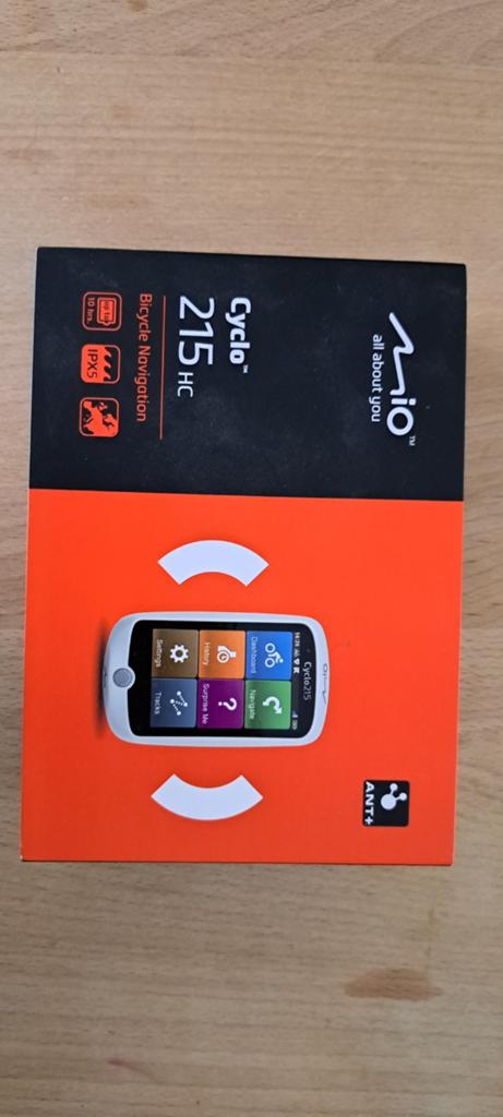 MIO Cyclo 215HC fietsnavigatie incl. sensoren (z.g.a.n.), Fietsen en Brommers, Fietsaccessoires | Fietscomputers, Ophalen of Verzenden