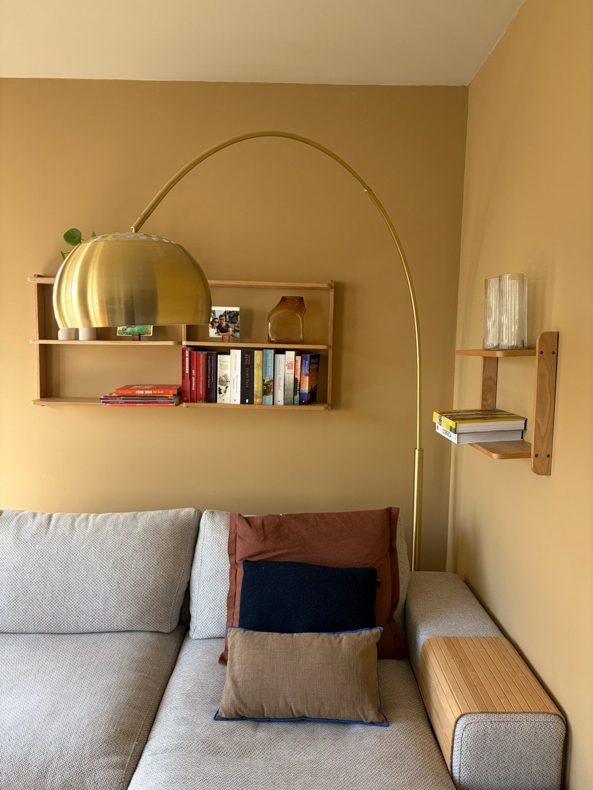 Booglamp van Zuiver, Huis en Inrichting, Ophalen, 200 cm of meer, Design, E27 (groot)