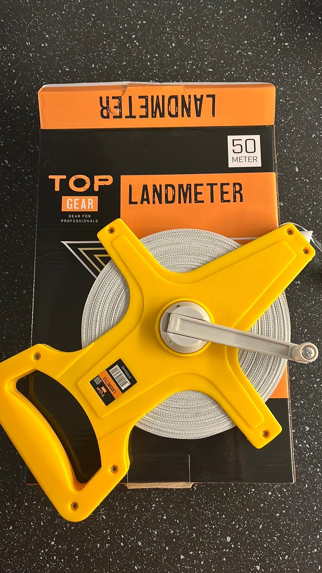 Rolmaat landmeter 50 meter, Ophalen, Nieuw, Rolmaat/meetlint