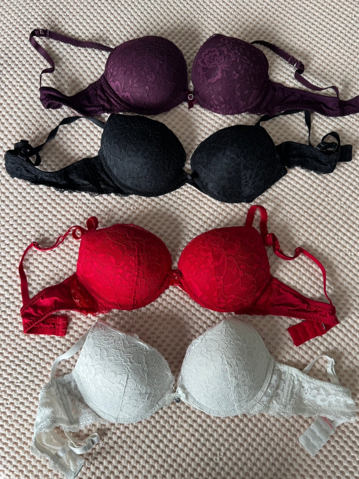 Push up bh 4 stuks 80 A  model marine  Hunkemöller, Ophalen of Verzenden, BH