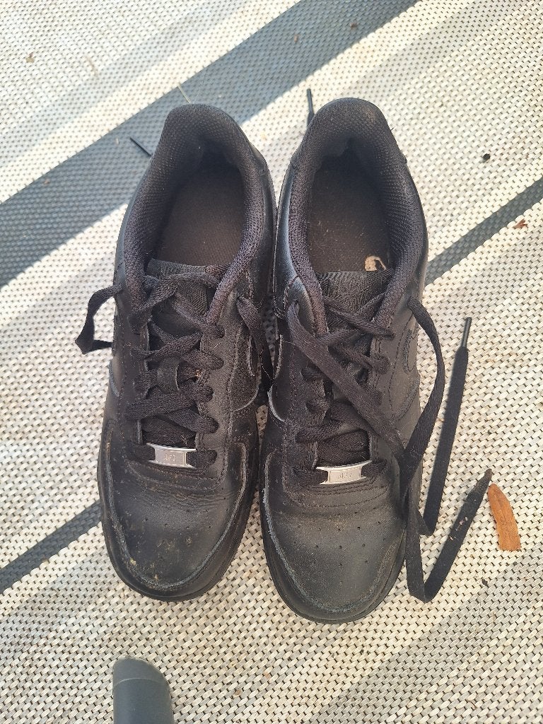 Nike air force, Zwart, Nike, Ophalen of Verzenden, Sneakers of Gympen