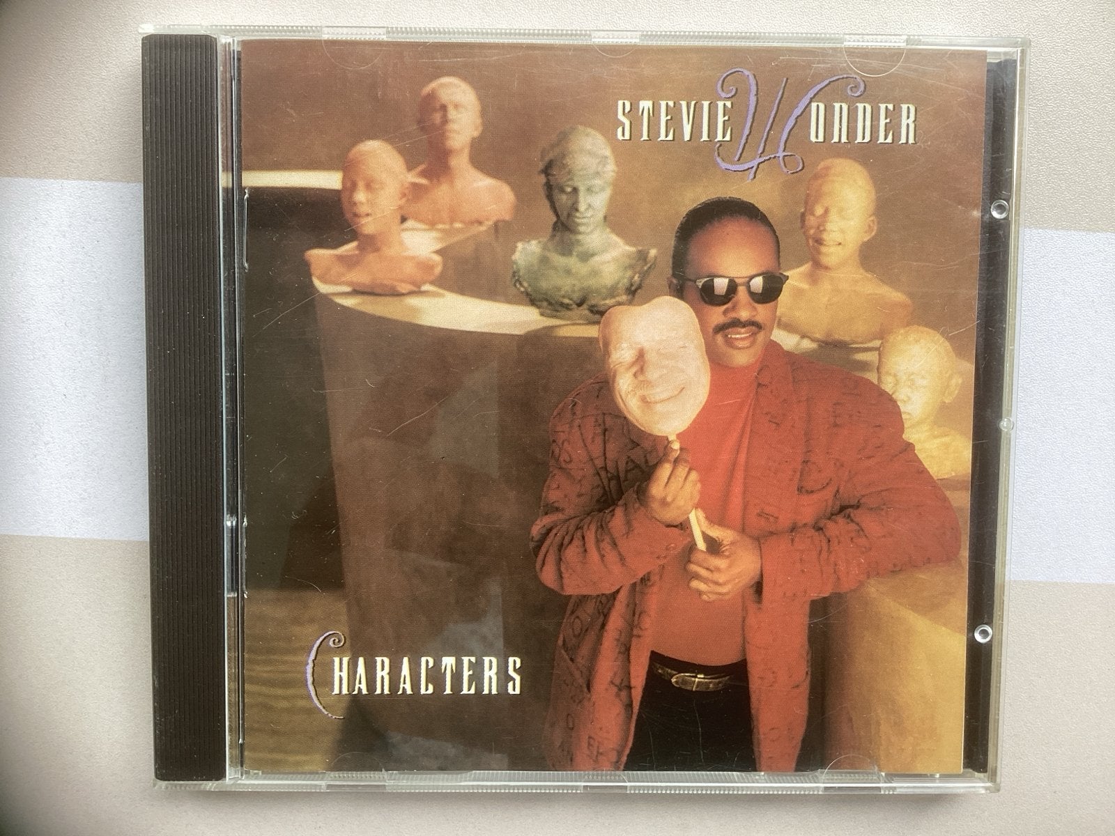 Stevie Wonder - Characters (CD), Ophalen of Verzenden, 1980 - 1989, Gebruikt