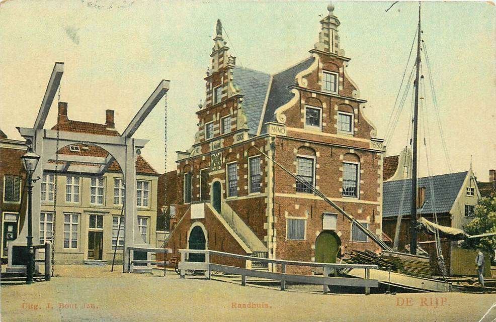 304-227-049 De Rijp NH Raadhuis, Verzenden, Voor 1920, Noord-Holland