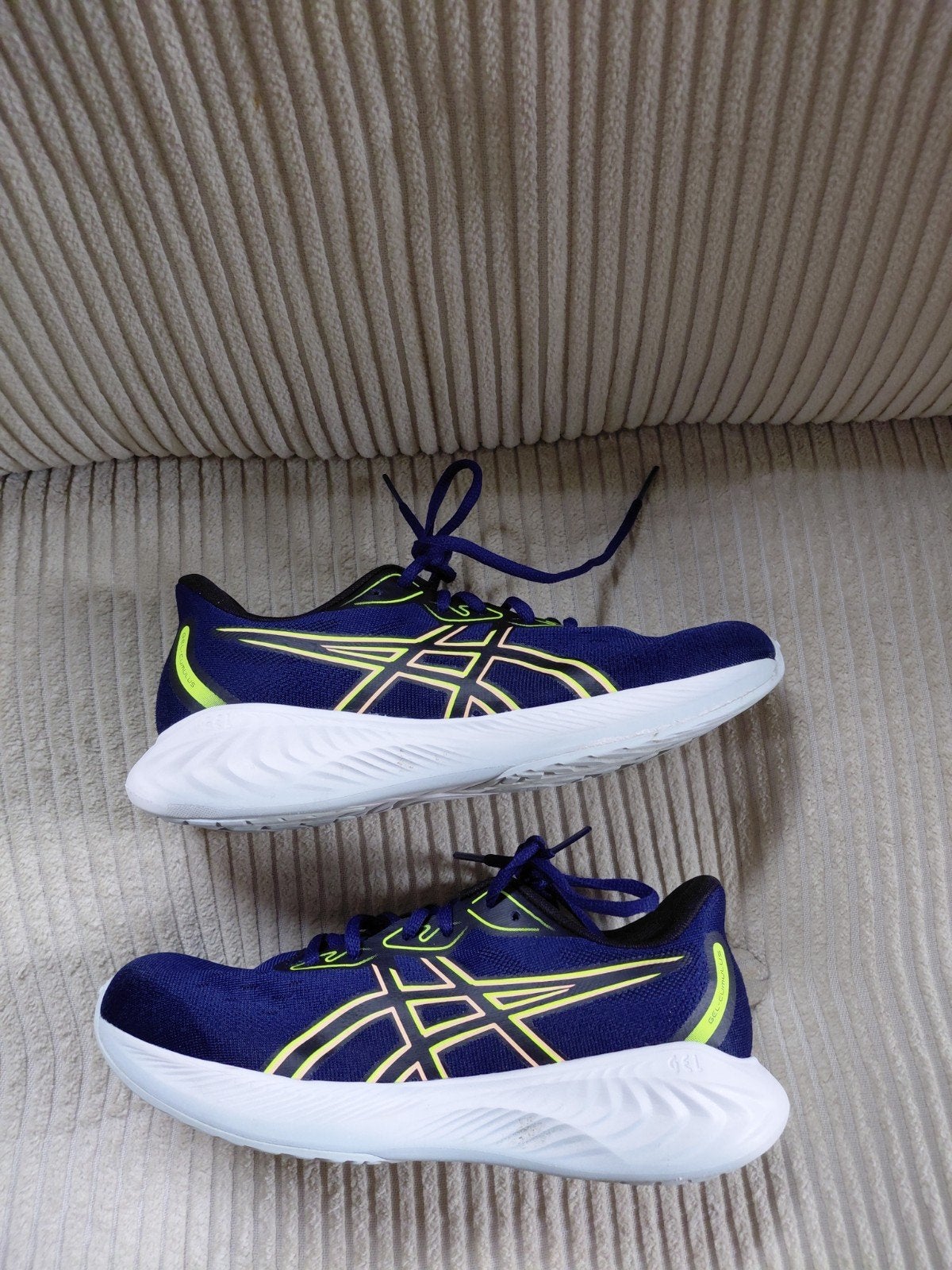 als nieuw Asics hardloopschoenen mt 39.5, Hardloopschoenen, Ophalen of Verzenden, Zo goed als nieuw, Hardlopen