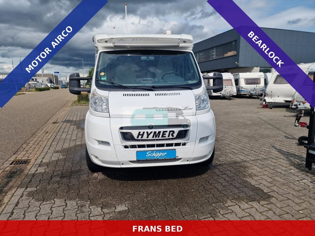 Hymer T 654 Cl exclusive line 2010 (bj 2010), Caravans en Kamperen, Campers, Ringverwarming, Overige brandstoffen, 6 tot 7 meter
