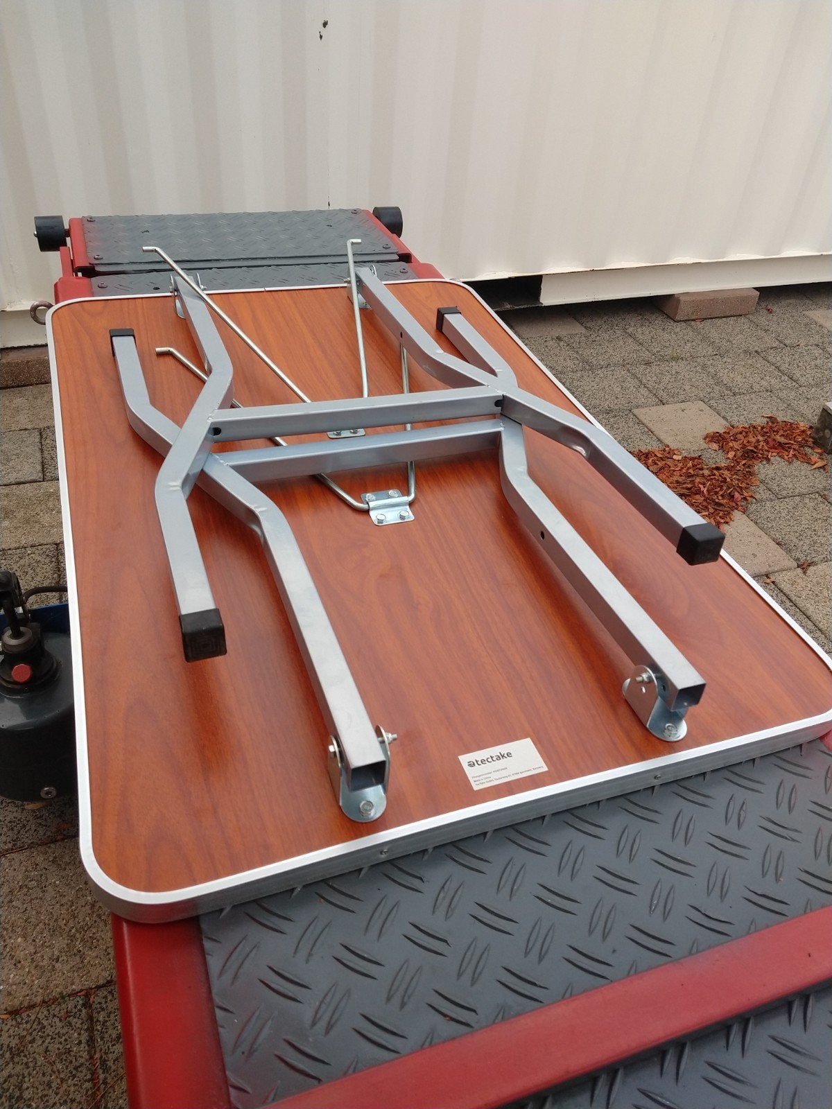 Tectake trimtafel met lus, Dieren en Toebehoren, Ophalen, Zo goed als nieuw